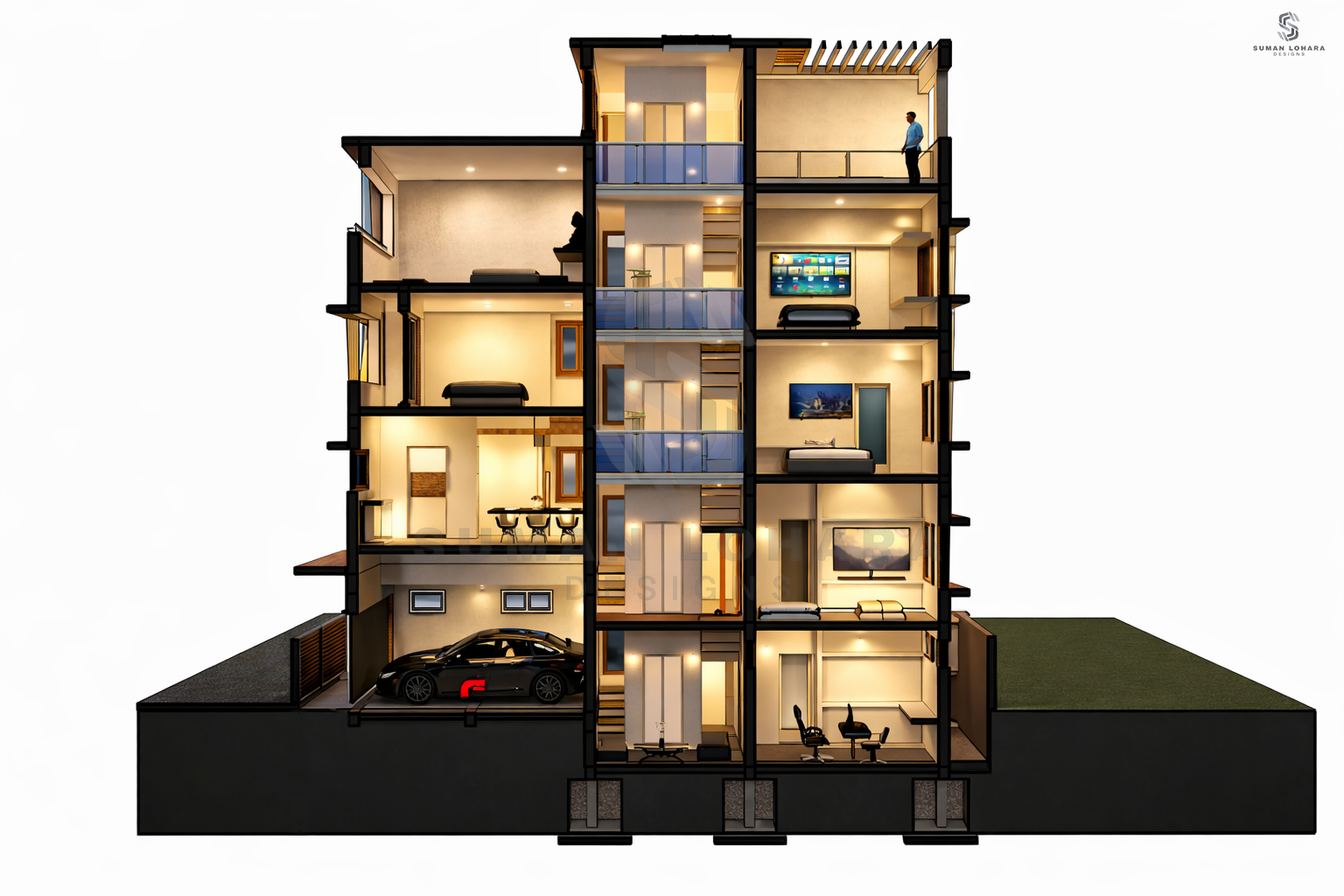07 sectional view dd' render