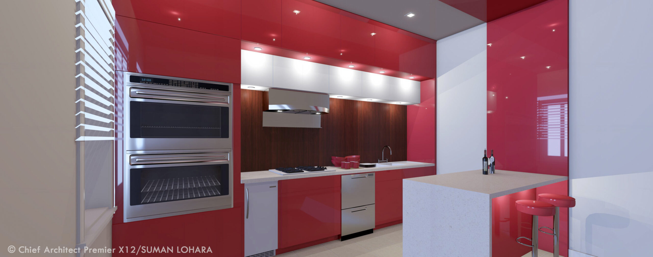 modular kitchen design strawberry